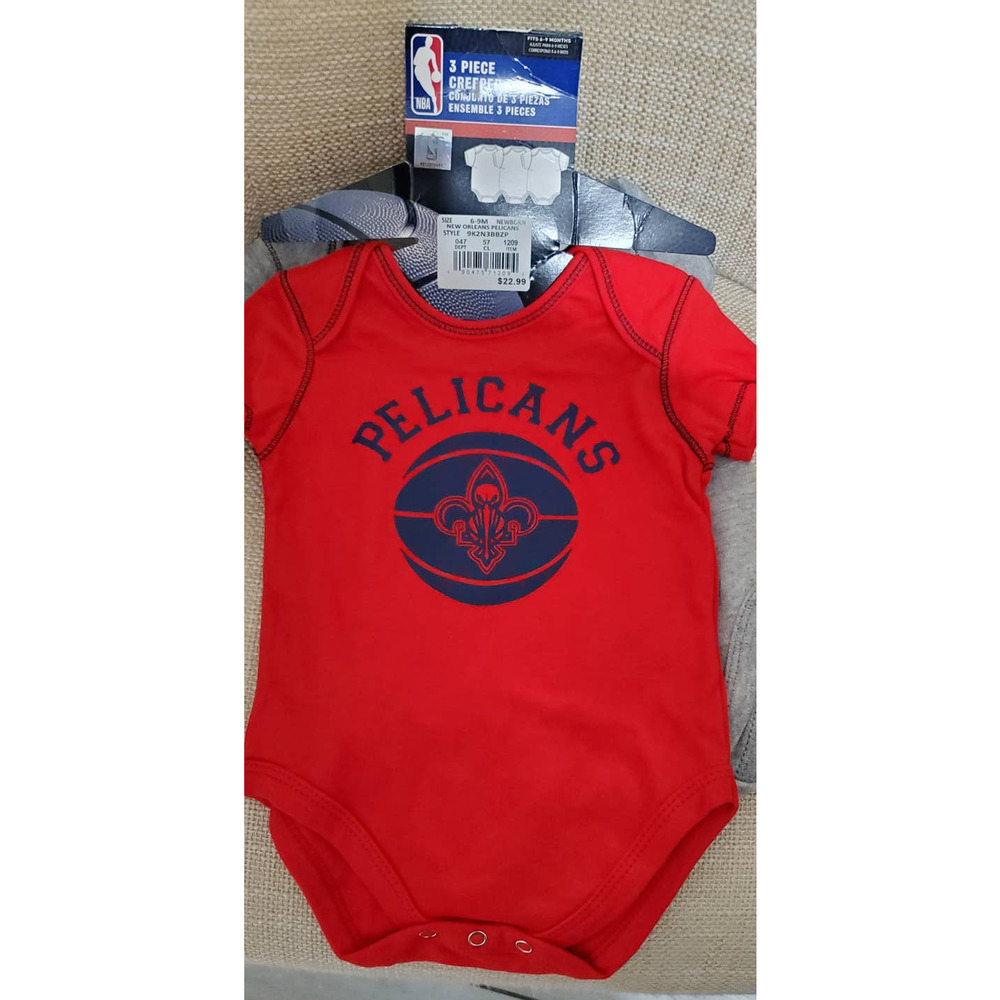 NBA New Orleans Pelicans Boys' Baby Onesies 6-9months